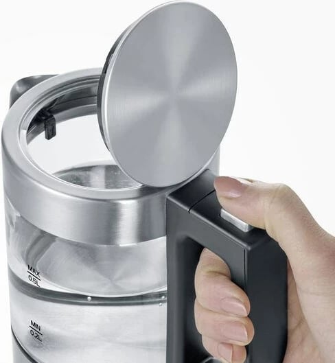 Ibrik elektrik Severin WK 3472, 0.5L, 1100W, Argjend