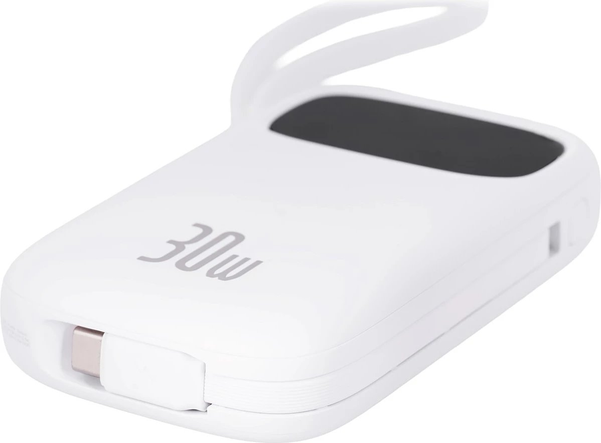 Power bank Baseus QPow2 20000 mAh, i bardhë
