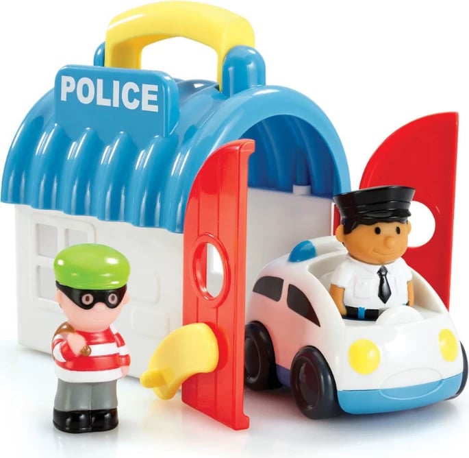 Happyland Take And Go Police Station Playset
