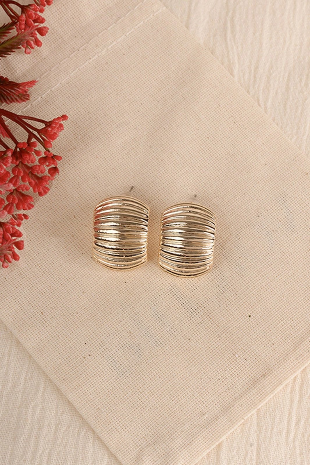 Vathë metalik Elika, ngjyrë ari, ELKGC68353