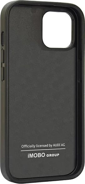 Mbështjellës Audi Carbon Fiber Stripe për iPhone 14 6.1", i zi