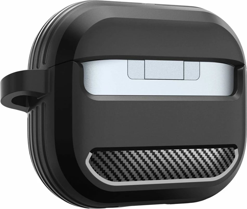 Mbështjellës Spigen Rugged Armor për Samsung Galaxy Buds 3 / 3 Pro, i zi