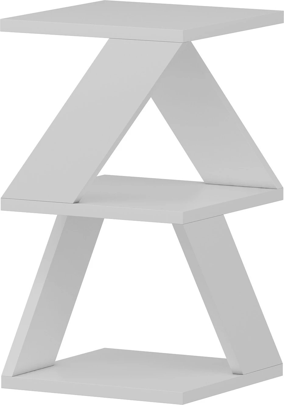 Tavolinë anësore Hanah Home, Albeni, e bardhë