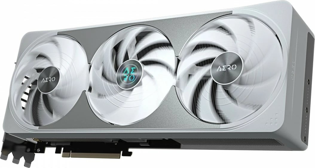 Kartelë grafike Gigabyte GeForce RTX 5070 Ti AERO OC 16G, 16 GB, e bardhë