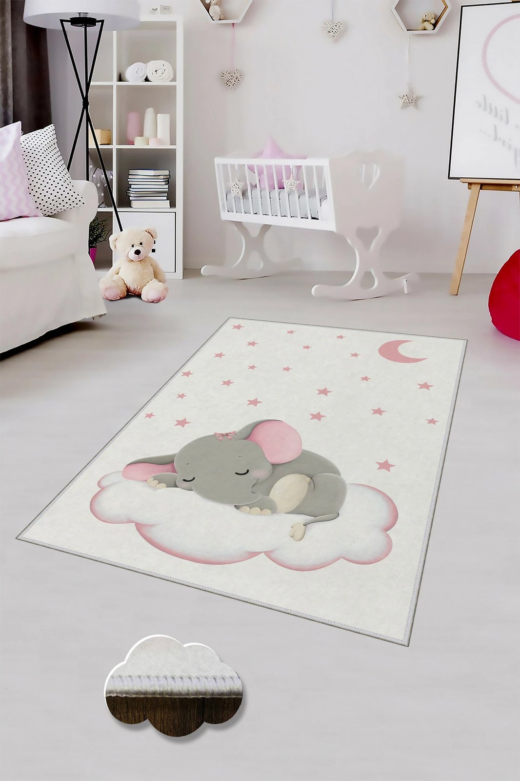 Qilim (60x100) Conceptum Hypnose, WOOKECE046, shumëngjyrësh