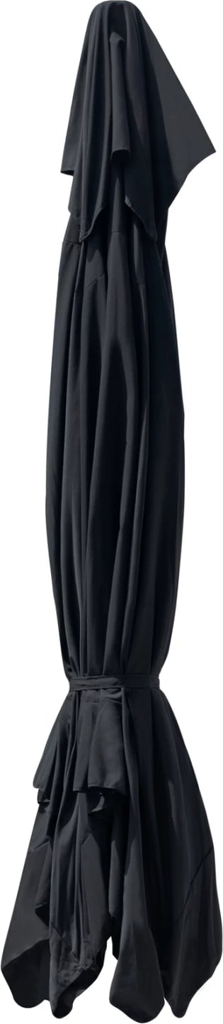 Pëlhurë zëvendësuese për ombrellë, ngjyrë e zezë, FH6031.03, 400x400 cm