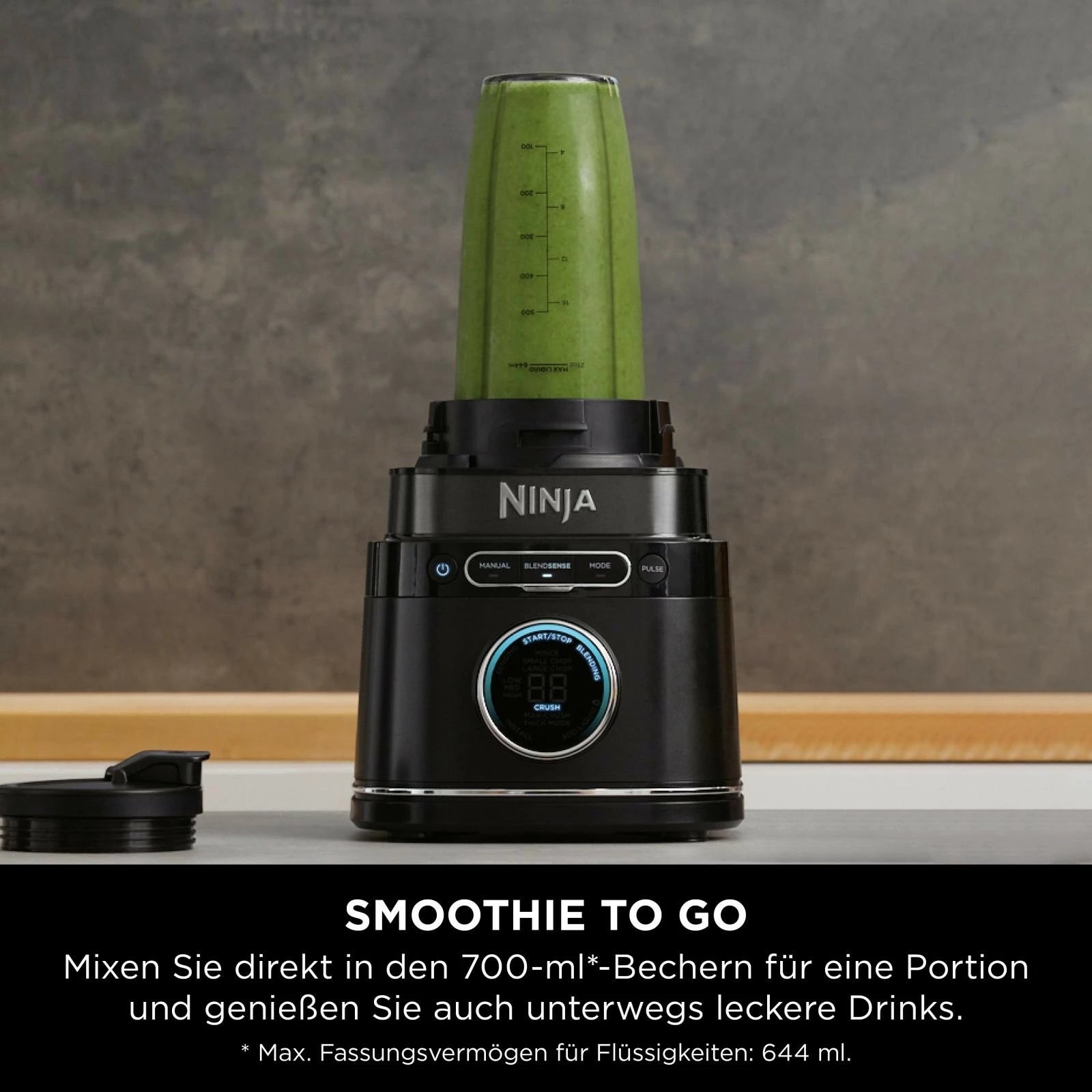 Blender Ninja Detect Power Mixer Pro, 2.1 L, 1200 W, Ngjyrë e zezë