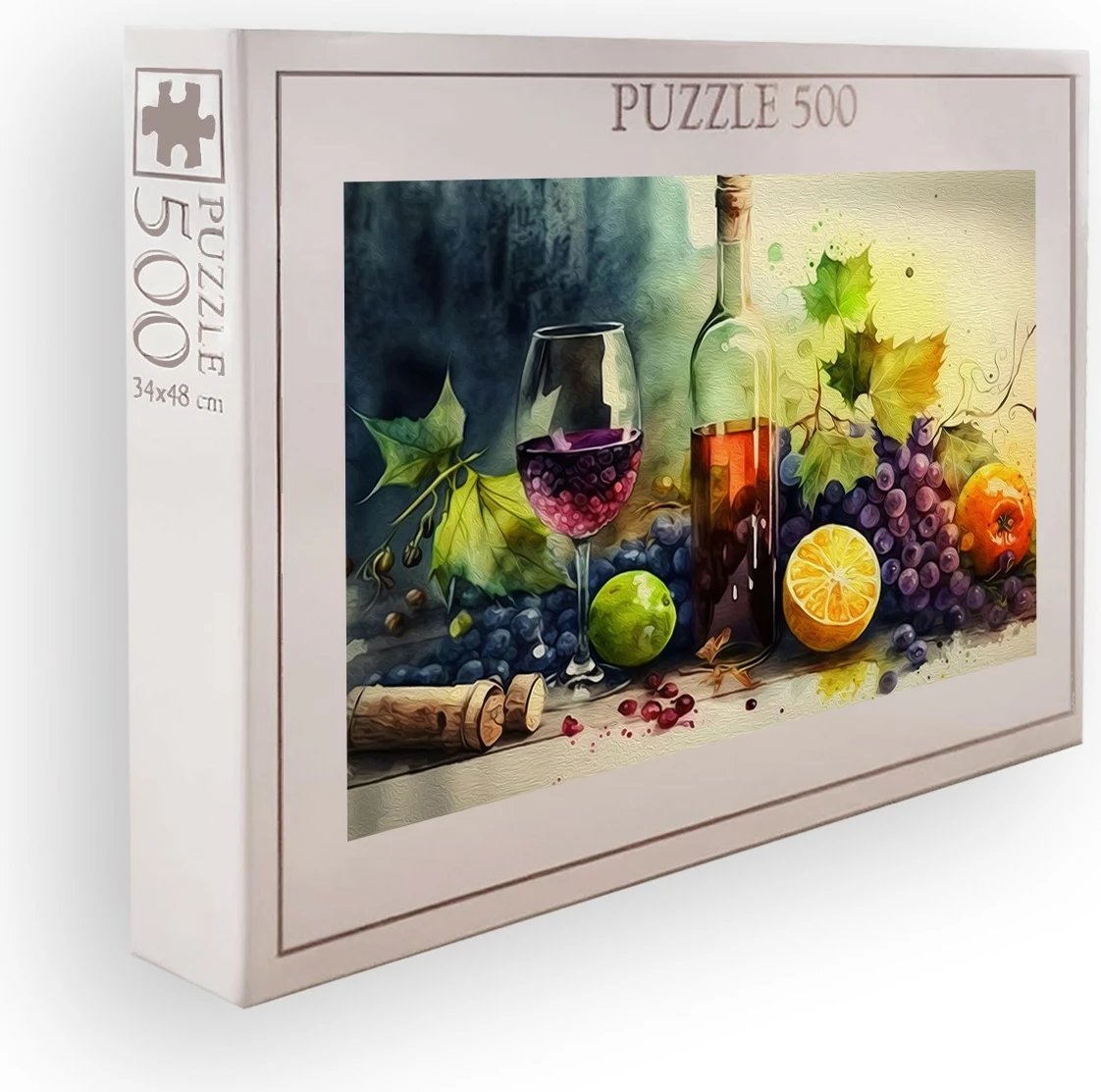 Puzzle 500 copë, shumëngjyrësh, Evila Originals, PZL_0114_500