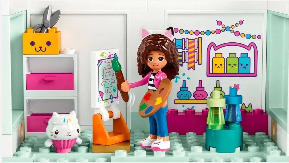 Set LEGO Gabby’s Dollhouse 10788, 498 pjesë, plastikë, për fëmijë, shumëngjyrësh