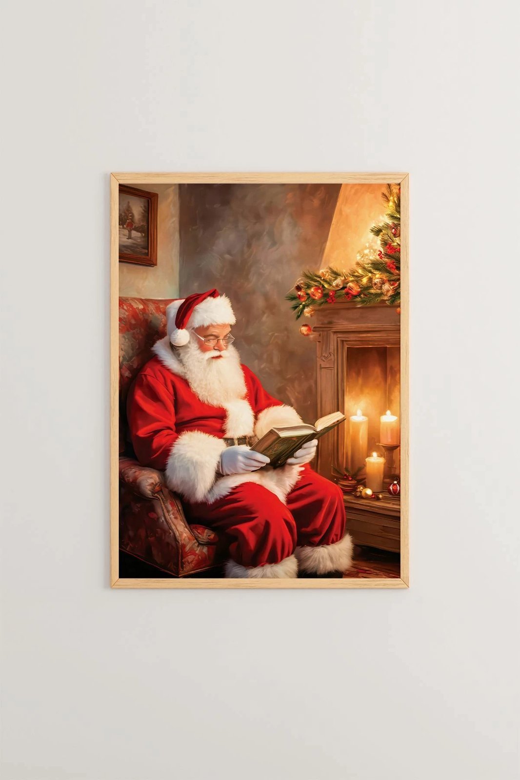 Pikturë dekorative me kornizë, shumëngjyrëshe, Wallity, Nwyearsngmdl96