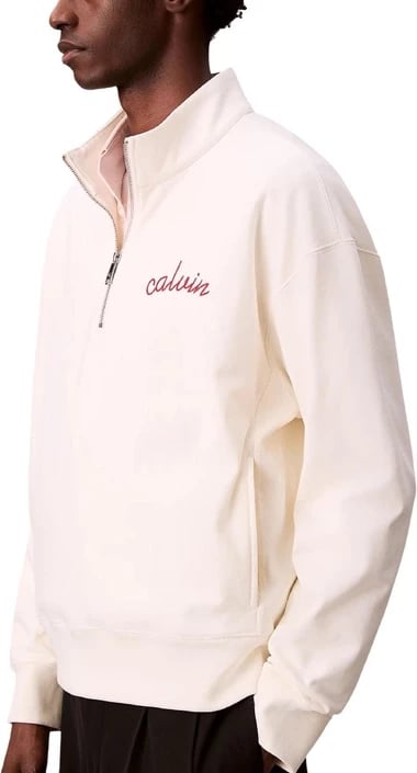 Duks për meshkuj Calvin Klein Jeans, i bardhë