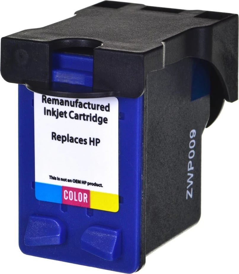 Fishek me ngjyrë Superbulk për printer HP 22XL C9352C rem SB-22XL, 18ml, e kaltër