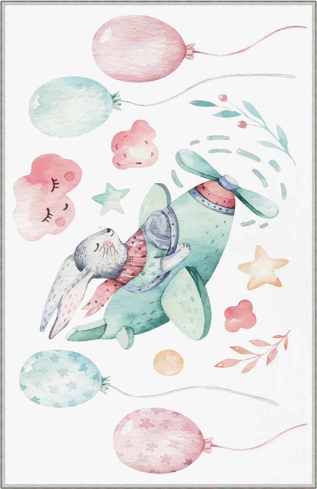 Qilim për korridor, shumëngjyrësh, Conceptum Hypnose, WOOKECE138, 100x150cm