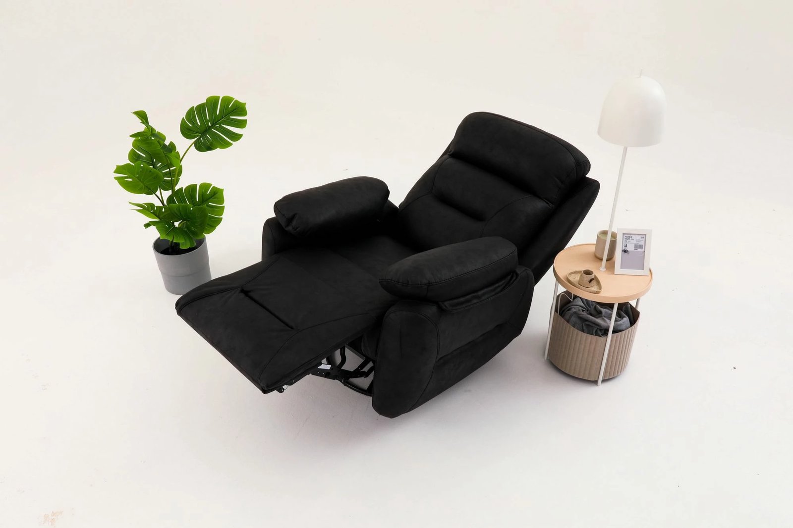 Karrige relaksuese elektrike, ngjyrë e zezë, Comfort