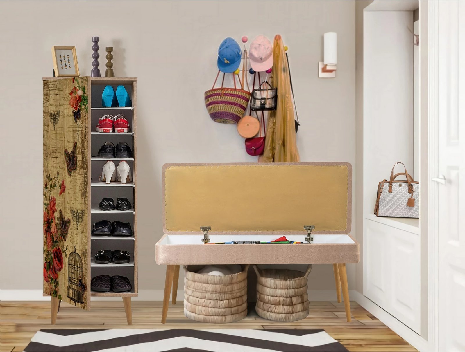 Set mobiljesh për korridor, Sonomo & Stone, Skye Decor, Filinta - 734 - 0900