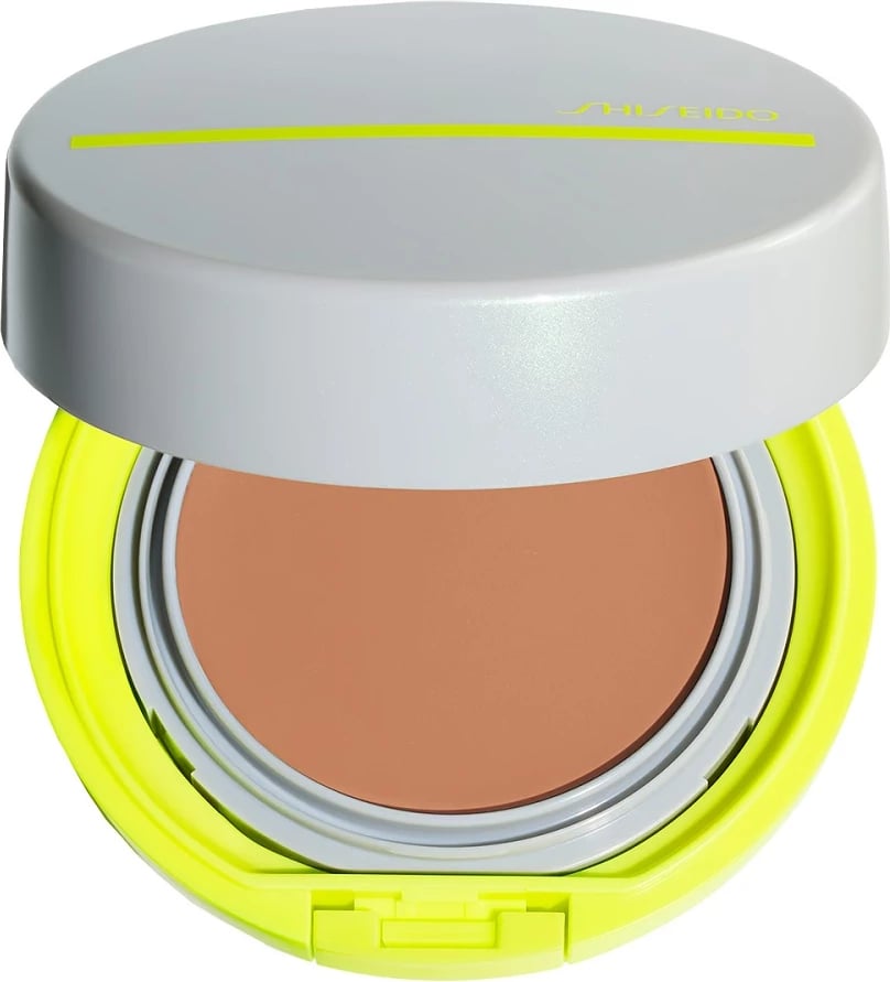 Pudër kompakte BB për femra Shiseido Sports BB Compact SPF50+ Very Dark 12g