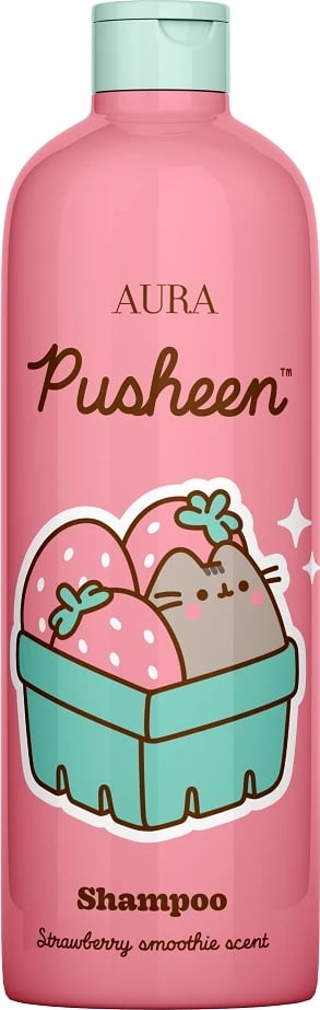 Shampon për fëmijë unisex Pusheen me aromë luleshtrydhe 500ml