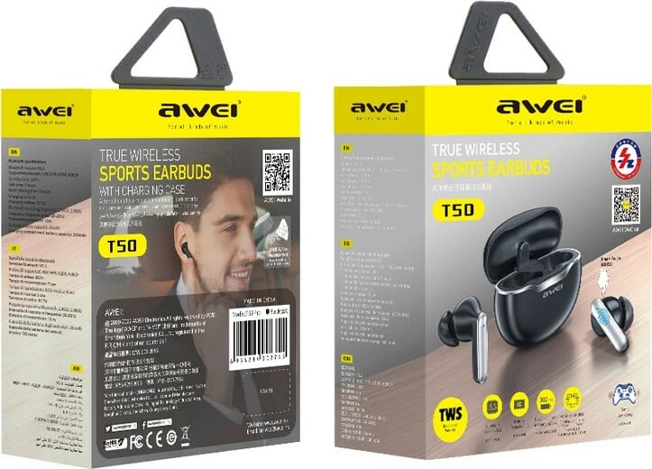 Kufje Me Bluetooth AWEI T50 ENC