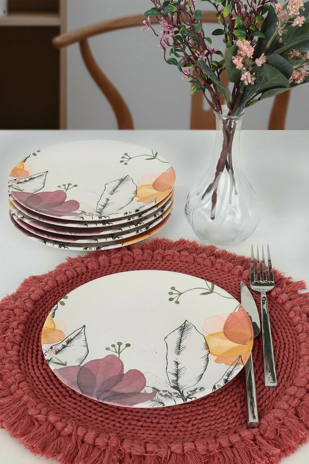 Set për shërbim torte, 6 copë, Hermia Concept, ST040206F022AJ47700MASD400