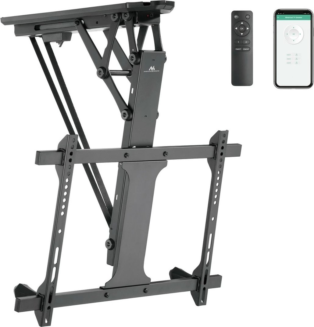 Mbajtës elektrik tavani për TV Maclean MC-880T, 32-70 inç, 35kg, i zi