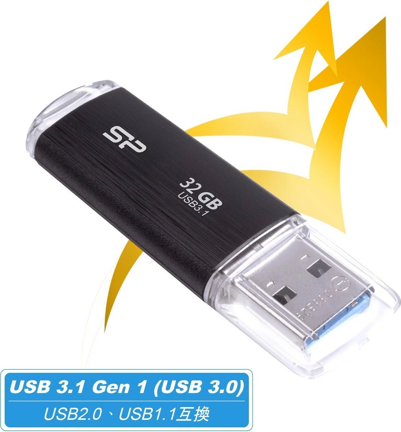 USB stick Silicon Power B02 32GB USB 3.1, zi