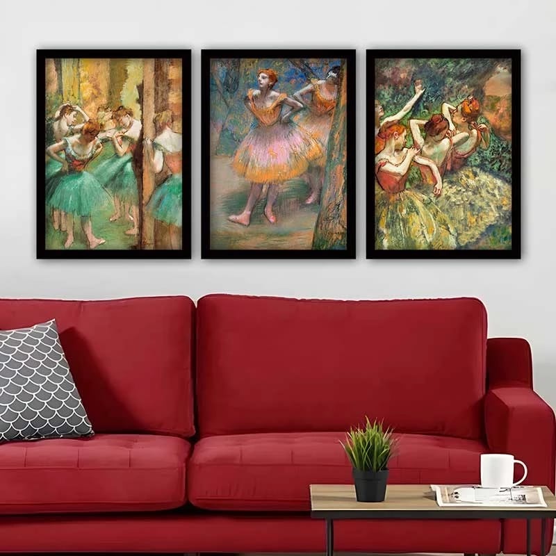 Set pikturash dekorative me kornizë, 3 copë, Wallity, 3SC_UN2684790_3545