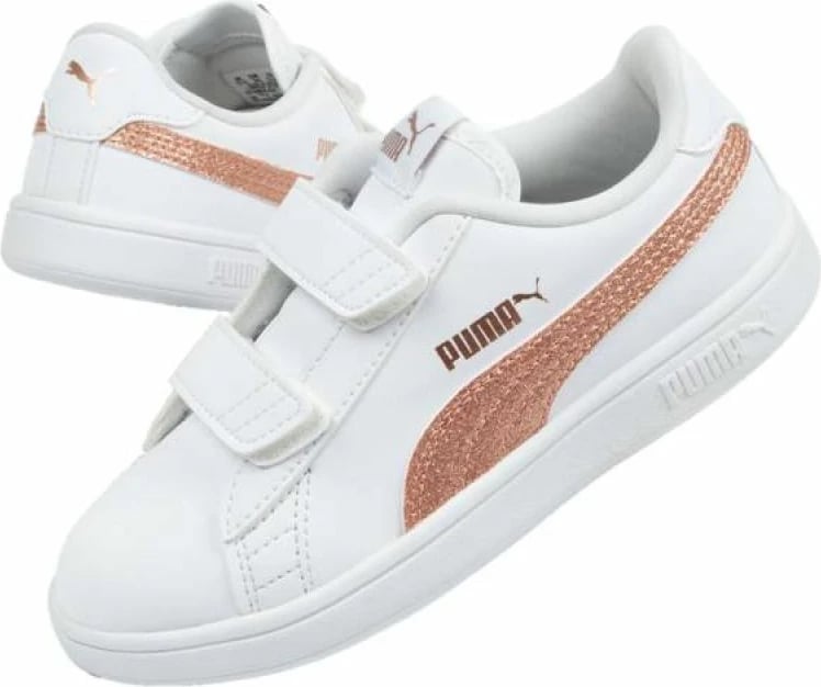 Atlete për vajza Puma Smash Jr, të bardha
