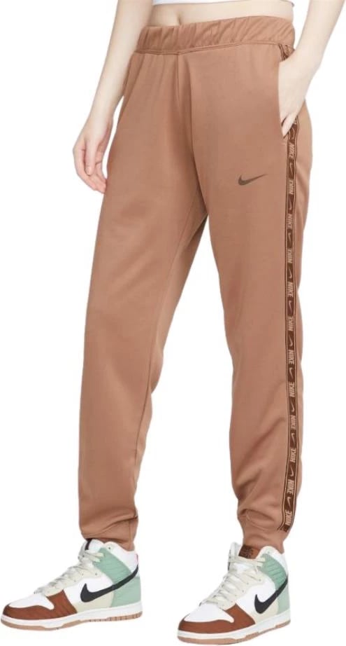 Pantallona sportive Nike për femra, kafe