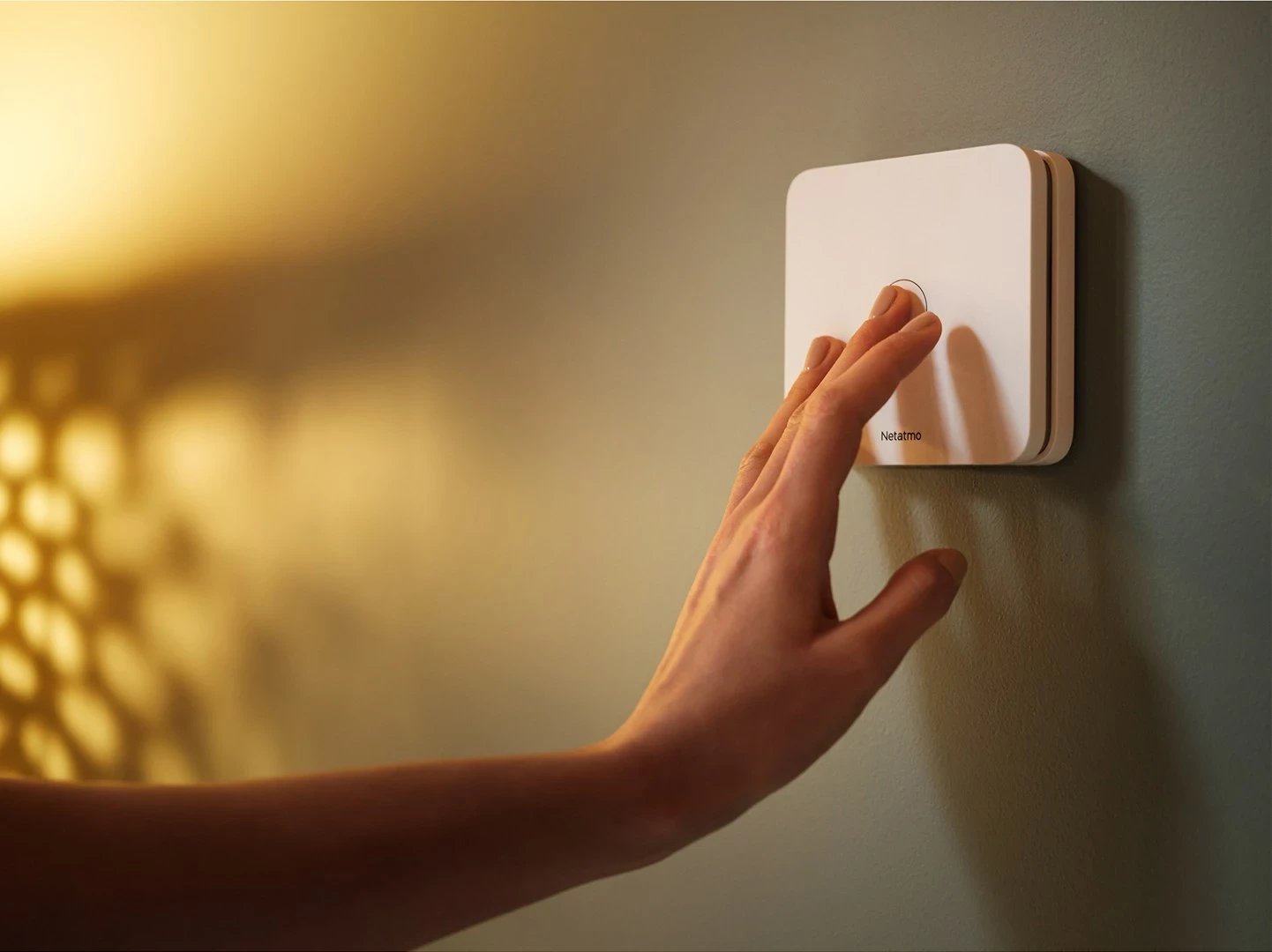 Alarm i mençur për monoksid karboni Netatmo, i bardhë
