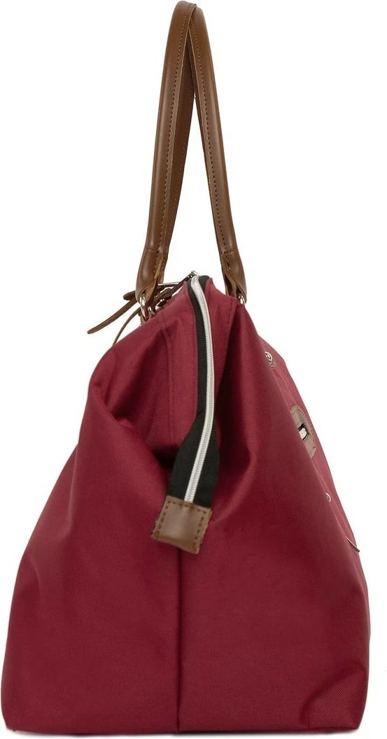 Çantë për pelena, ngjyrë e kuqe Claret, Zoozie Bags, 57x35x25cm