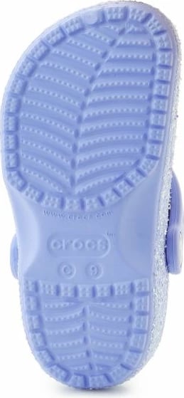 Crocs për fëmijë, glitter, blu