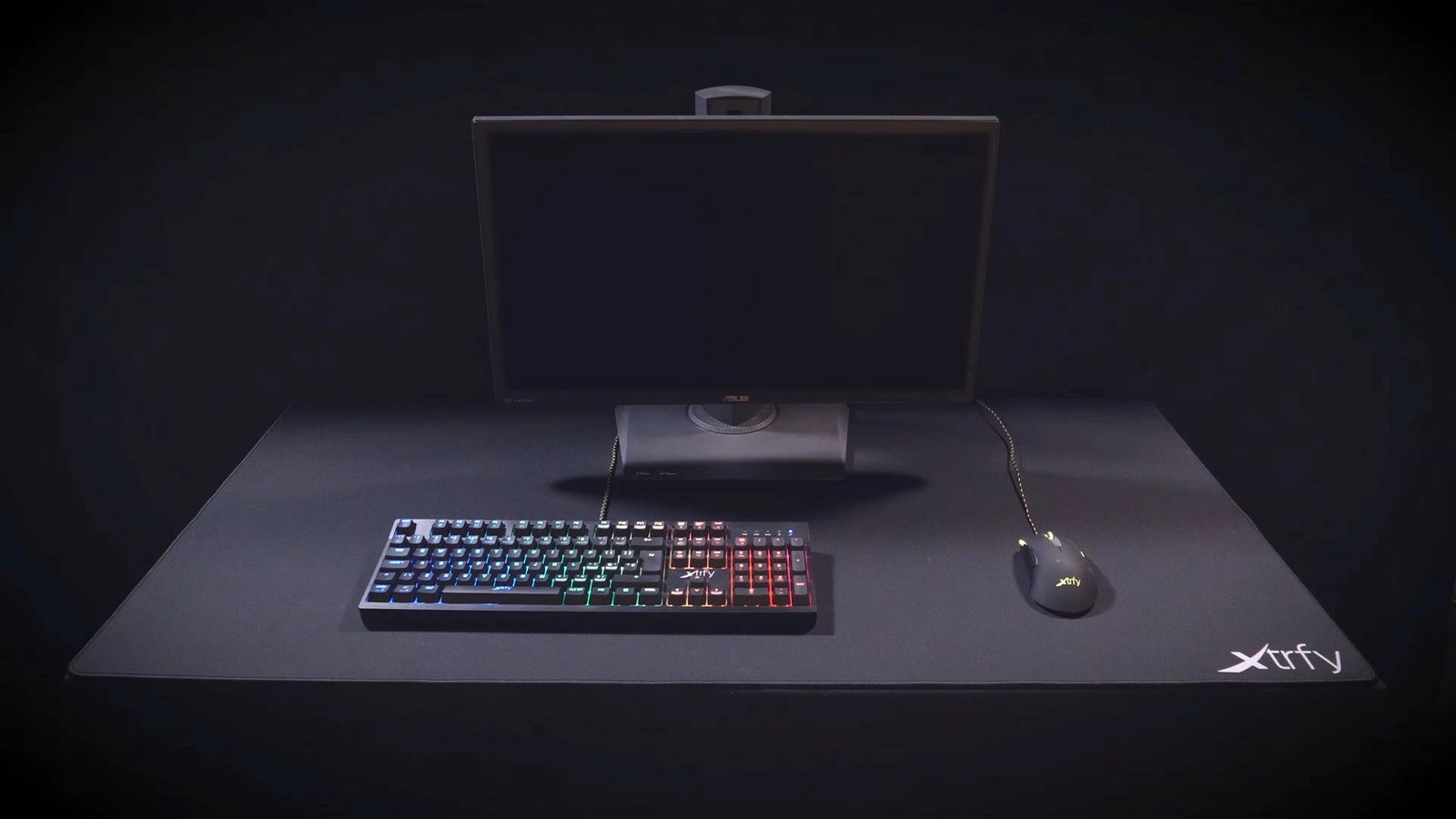 Mauspad gaming Cherry XTRFY GP2 XXL, tekstil, i zi