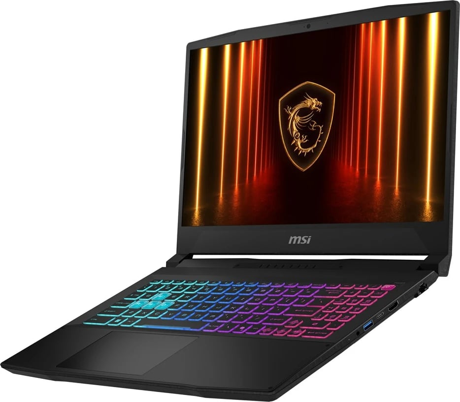 Laptop MSI Katana 15 HX B14WFK-605XPL, 15.6", Intel Core i7-14650HX, 16 GB RAM, 512 GB SSD, NVIDIA RTX 4060, Zi