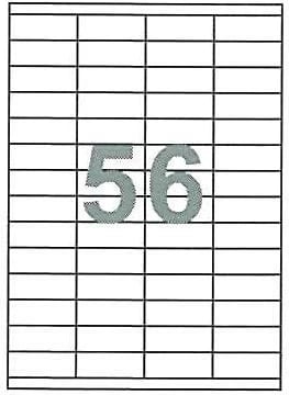 Etiketa vetëngjitëse NEXT 52.5x21.2mm 56/φ 100φ A4, të bardha