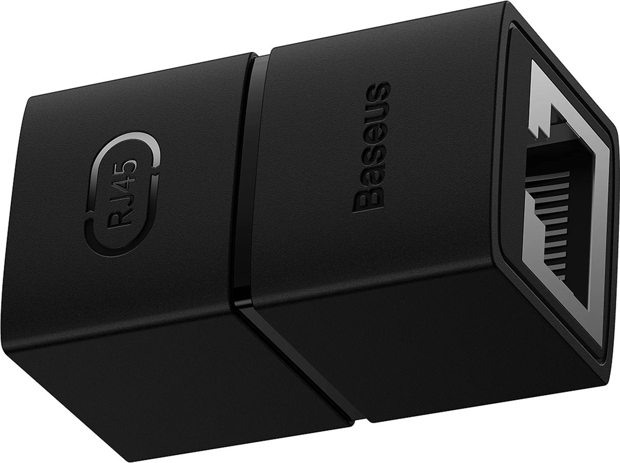 Lidhës rrjeti Baseus AirJoy Series, RJ45, 2 copë, i zi