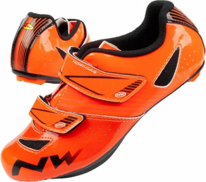Këpucë biçiklete për fëmijë Northwave, portokalli