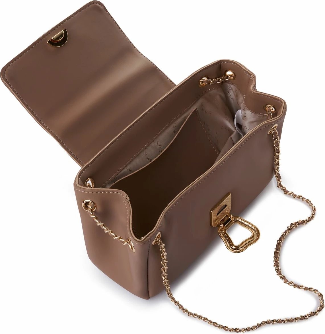 Çantë shpatullash Vince Camuto Siena v2, ngjyrë mink