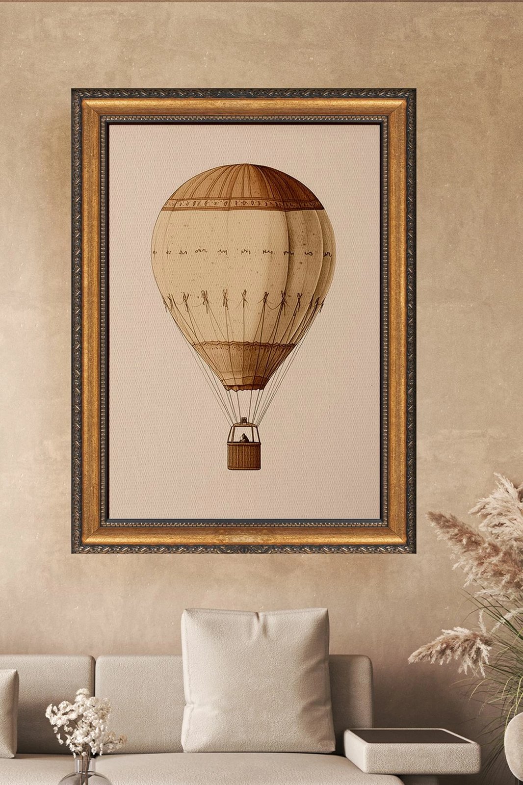 Pikturë dekorative në kanavacë me kornizë, shumëngjyrëshe, Wallity, ATCRCVCNVSMDL4 - 70100