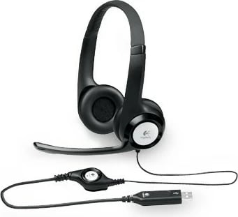 Kufje Logitech H390 me mikrofon, USB, e zezë