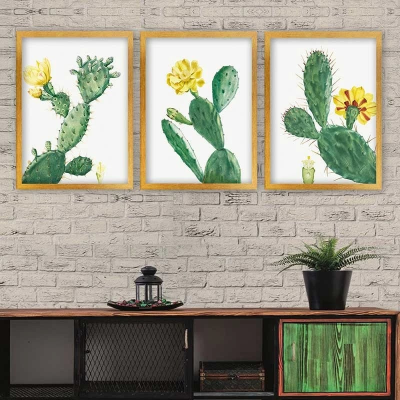 Pikturë dekorative me kornizë (3 copë), Wallity, 3AC_12348777_3545