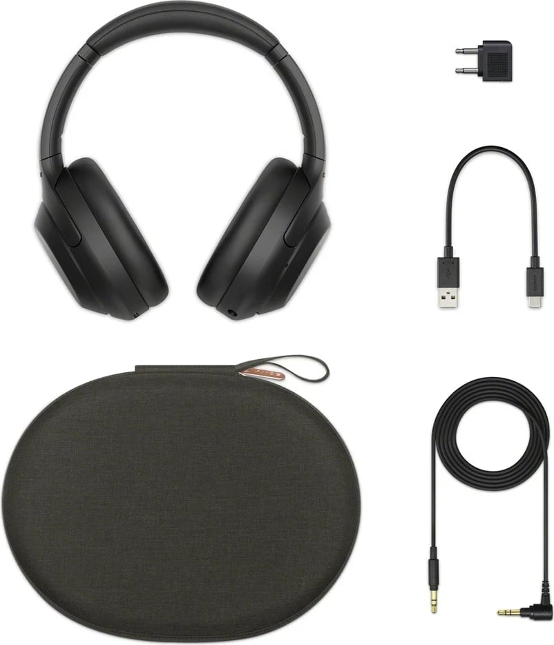 Kufje Sony WH-1000XM4 Wireless me Bluetooth, Zezë