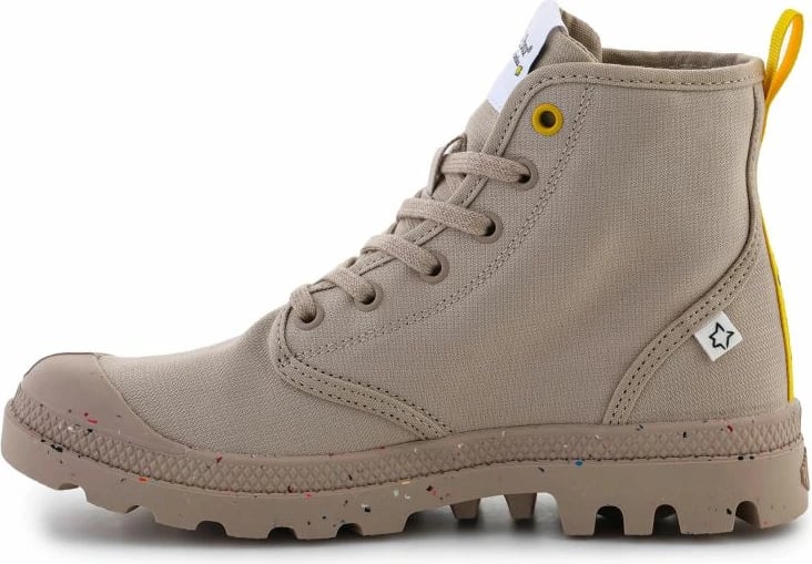 Këpucë Palladium për meshkuj dhe femra, bezhë