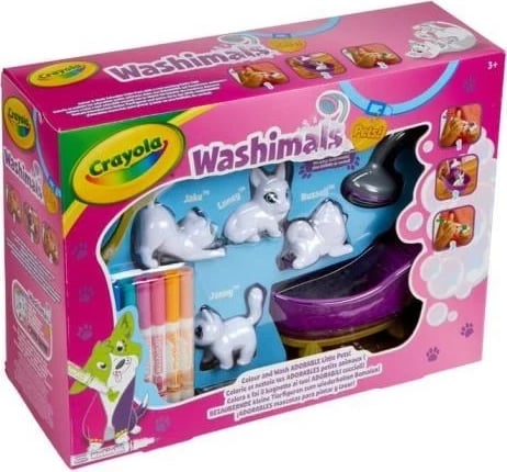 Lodra artizanale Crayola Washimals, shumëngjyrëshe