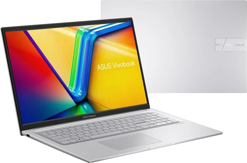 Laptop ASUS Vivobook 17 X1704VA-AU625W, 17.3", Intel Core i5-1334U, 16 GB RAM, 512 GB SSD, Silver