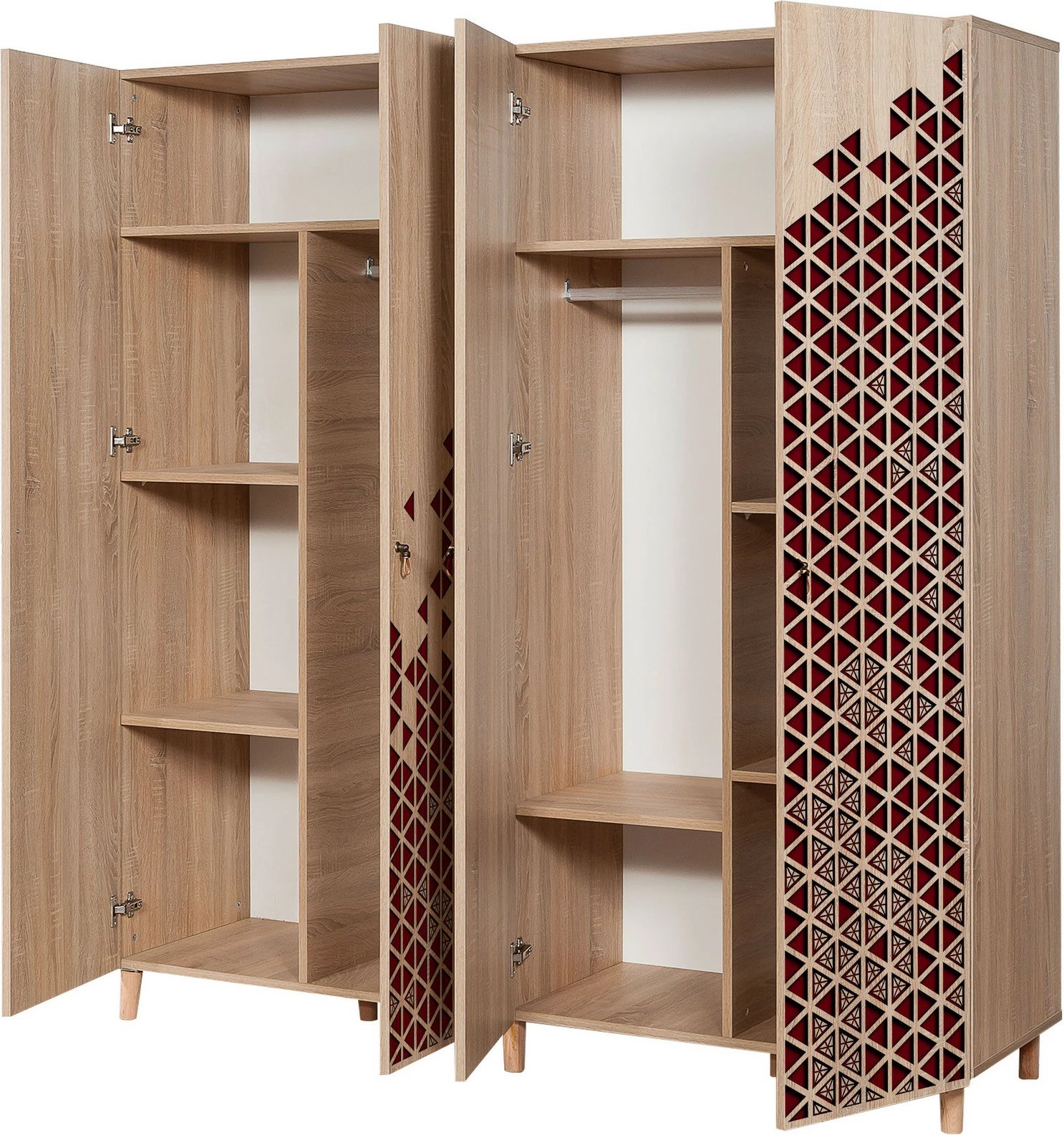 Dollap Hanah Home, İmaj-122, ngjyrë lisi Sonoma