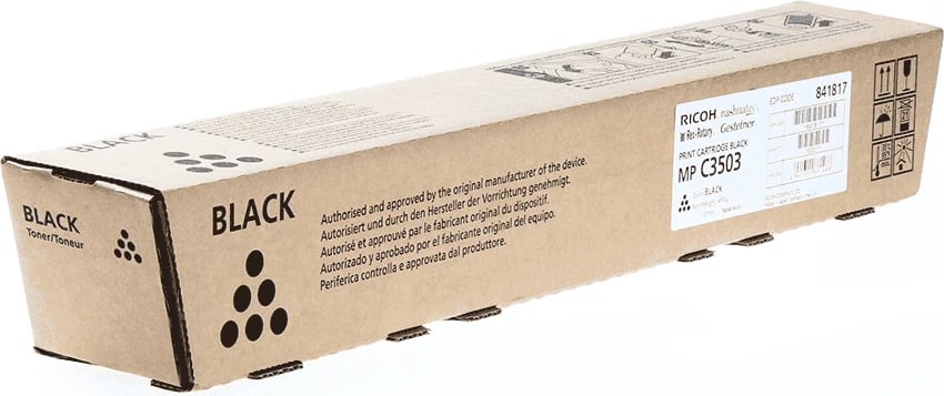 Toner Ricoh MP C3503 841817 rendiment 29500 faqe standard i zi