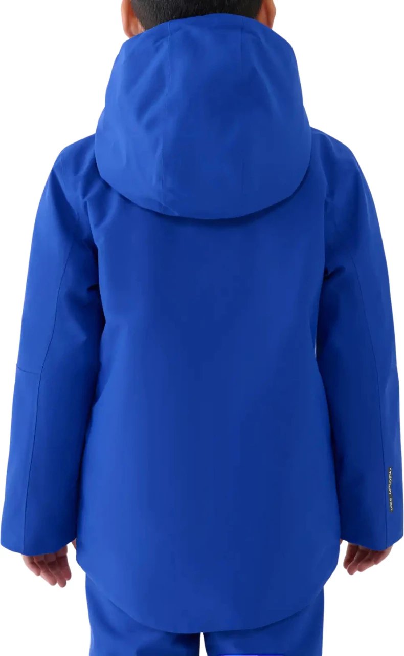 Jakne skijimi për djem 4F, kaltër