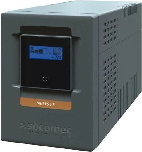 UPS Socomec NETYS PE NPE-1500-LCD, 1500VA/900W, Ekran LCD, 6xIEC, USB, Zi