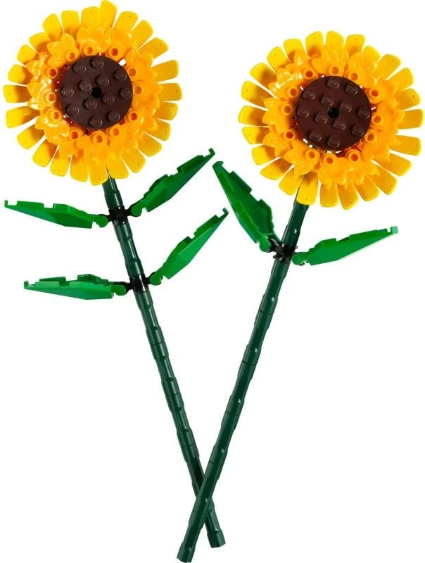 Set ndërtimi LEGO Creator 40524 Sunflowers, 2 luledielli, për moshat 8+, verdhë/jeshile