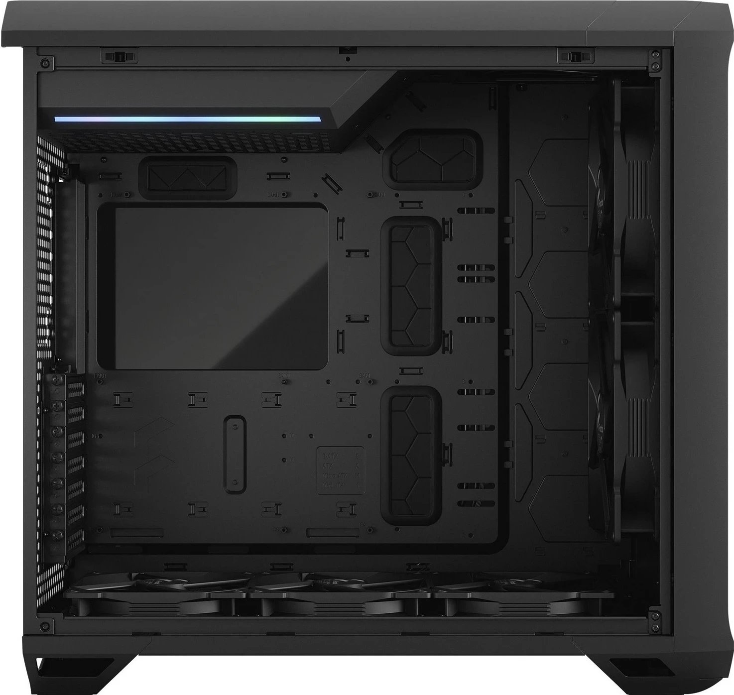 Kasë Fractal Design Torrent, ATX, Midi Tower, e zezë Kasë Fractal Design Torrent, ATX, Midi Tower, e zezë